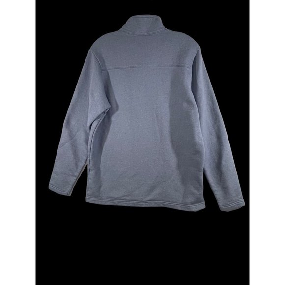 Columbia mens medium blue Great Hart Mountain III Half Zip Fleece sweater - Picture 14 of 15